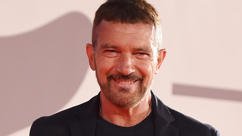 Antonio Banderas smiling