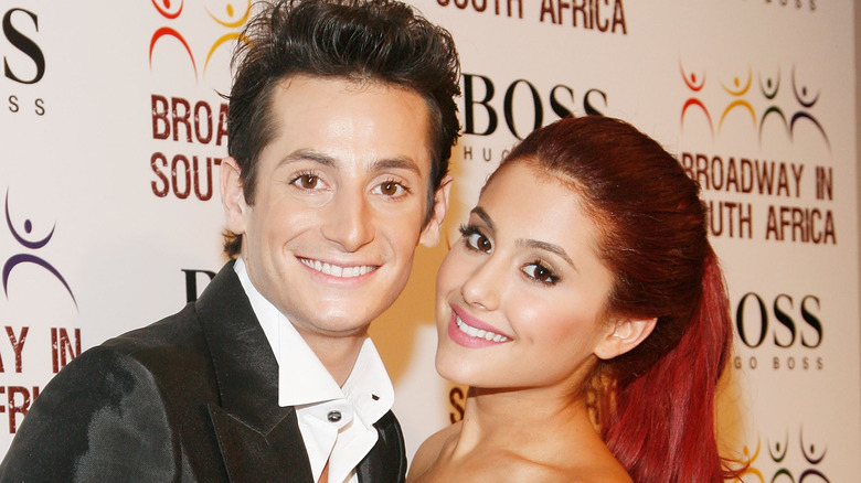 Frankie Grande with Ariana Grande