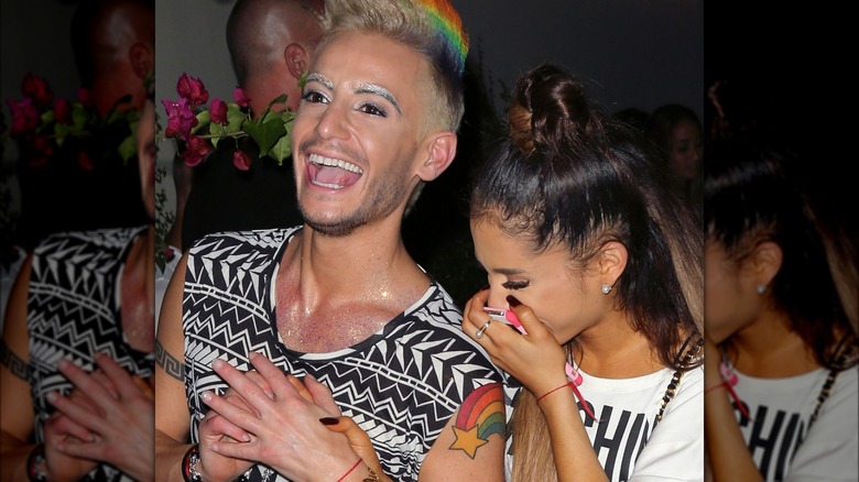 Frankie Grande and Ariana Grande