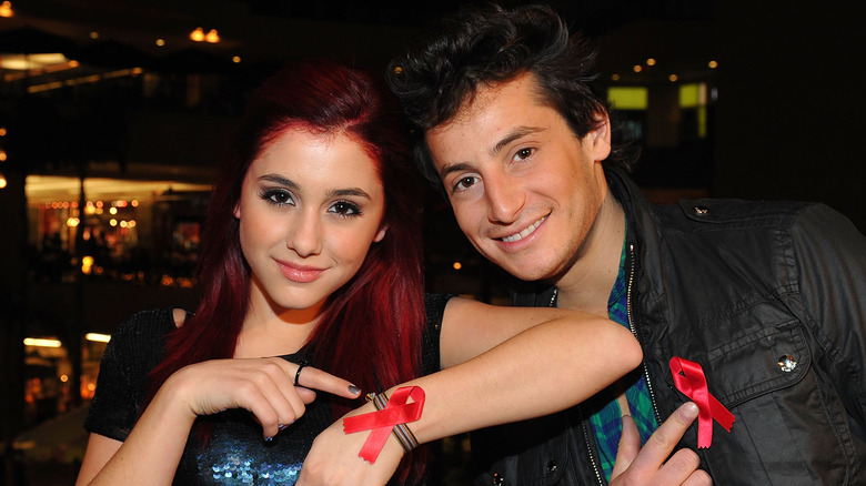 Ariana Grande and Frankie Grande