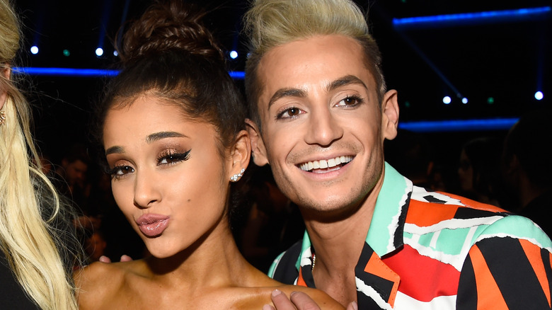 Ariana Grande with Frankie Grande