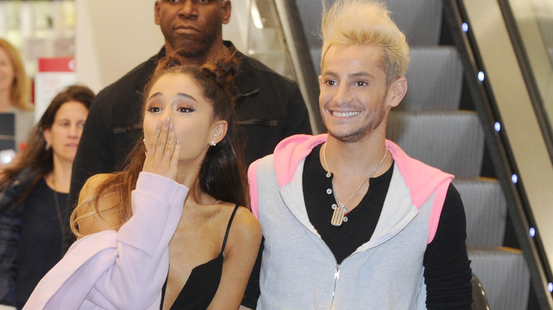 Ariana Grande and Frankie Grande