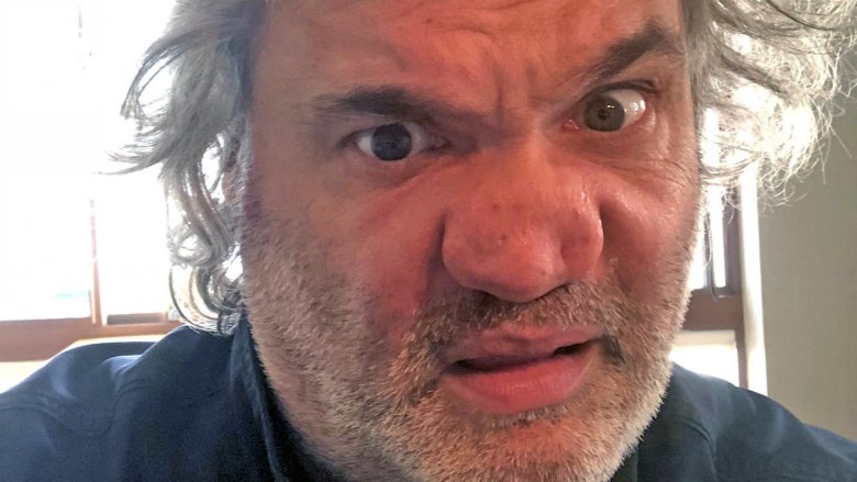 Artie Lange nose selfie