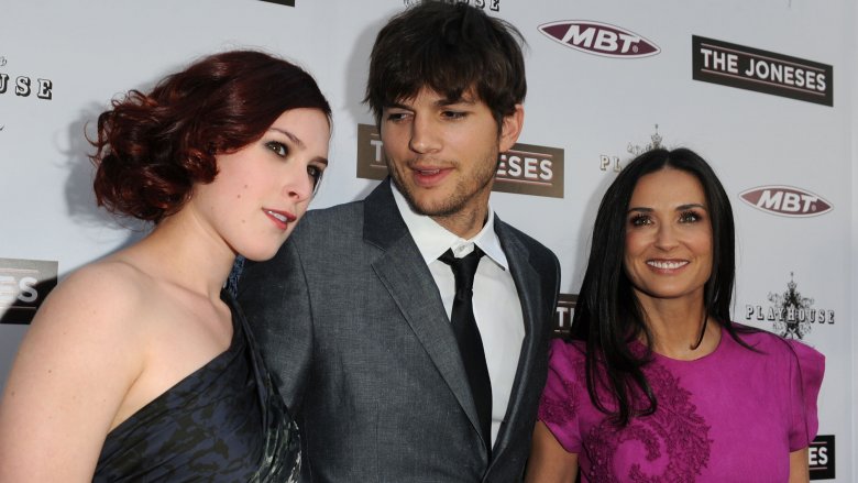 Rumer Wilson, Ashton Kutcher, Demi More