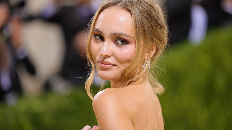 Lily-Rose Depp at an event