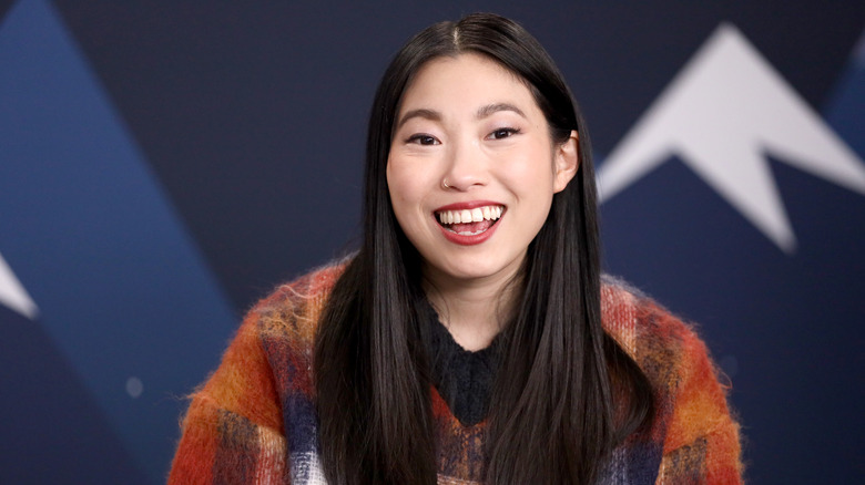 Awkwafina smiling