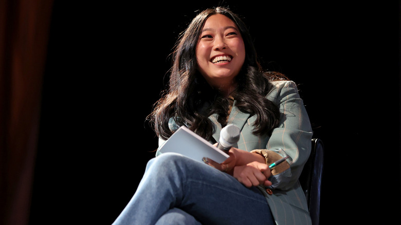 Awkwafina smiling