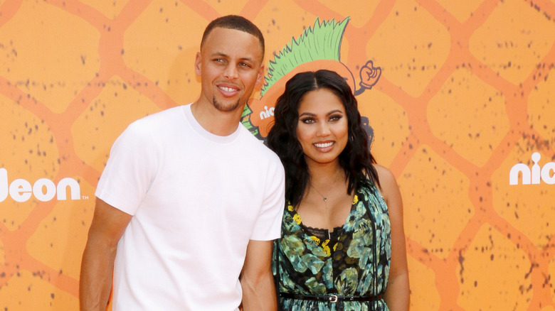 Ayesha and Steph Curry Nickelodeon