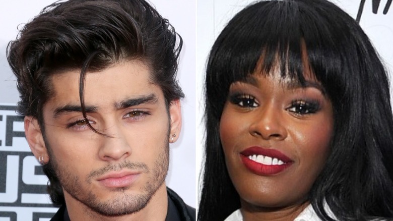 A composite image of Zayn Malik and Azealia Banks