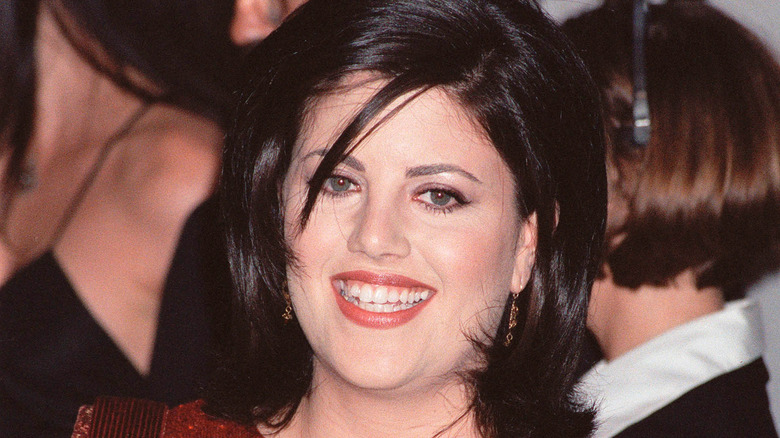 Monica Lewinsky short hair