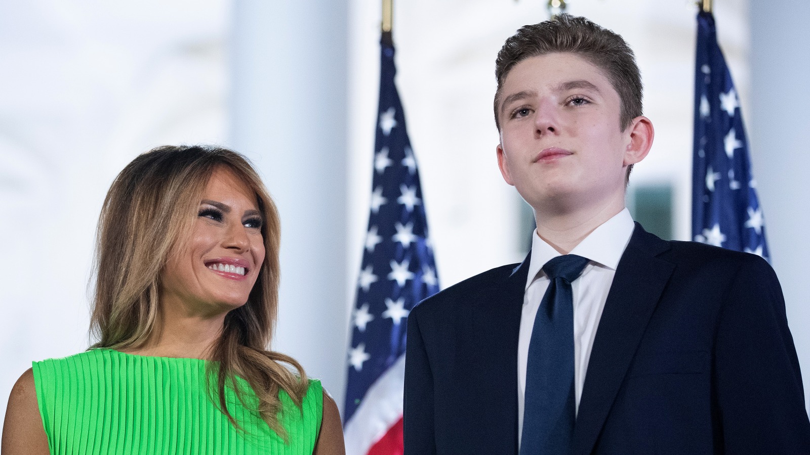 Barron Trump 2024 College Darcee Rozelle