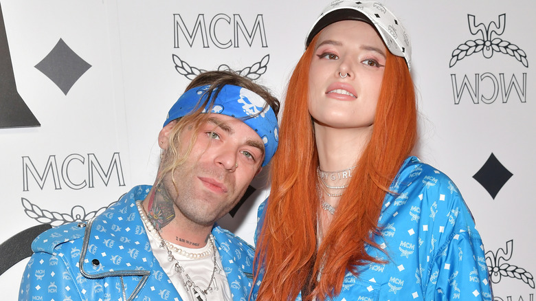 Bella Thorne and Mod Sun posing in 2019