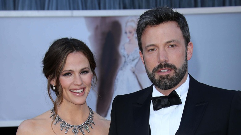 Ben Affleck and Jennifer Garner on the red carpet