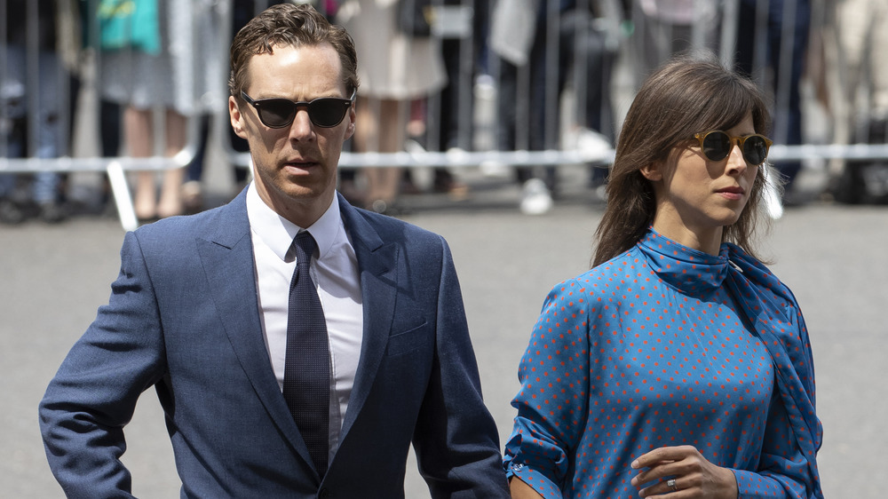 Benedict Cumberbatch and Sophie Hunter