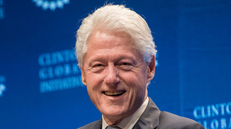 Bill Clinton smiling