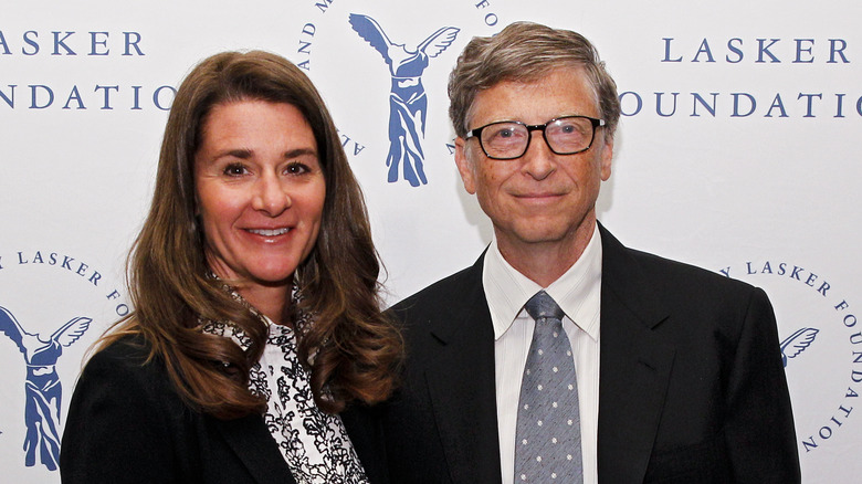 Bill and Melinda Gates.