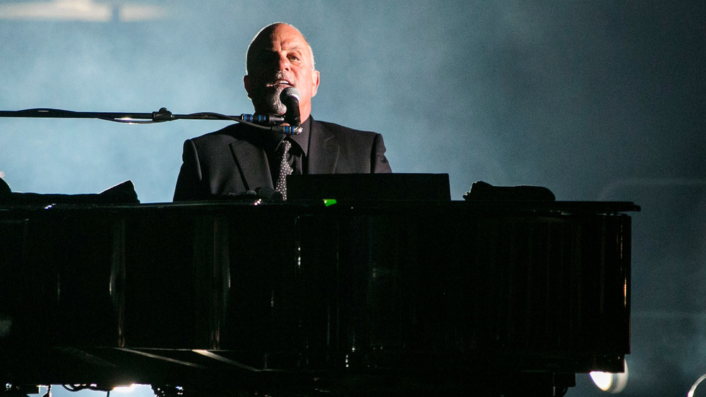 Billy Joel performing on stage