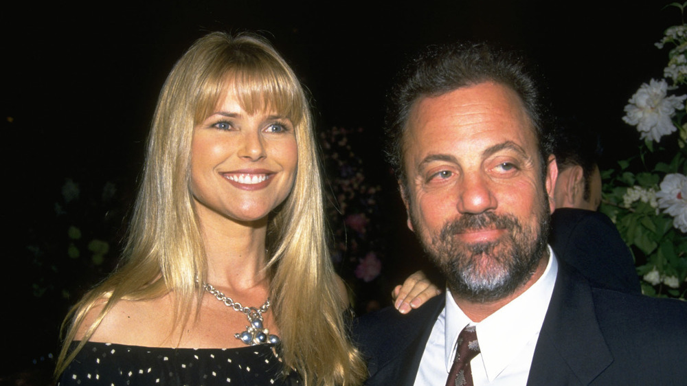 Christie Brinkley and Billy Joel smiling