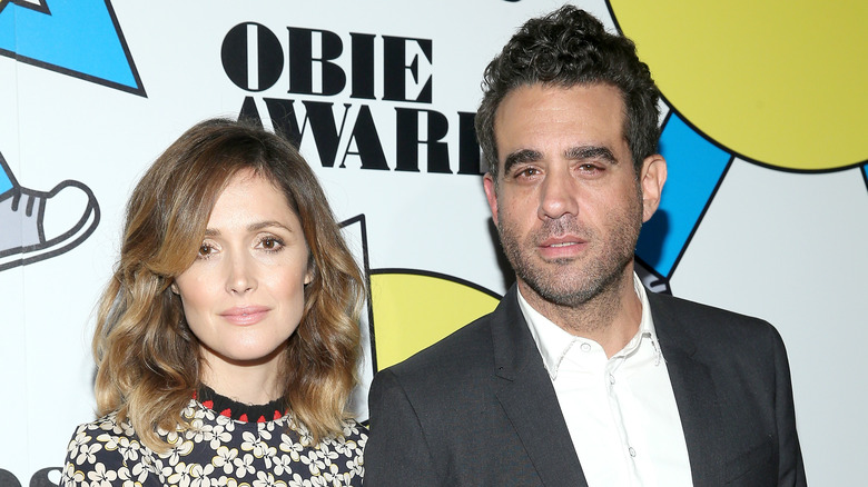 Rose Byrne and Bobby Cannavale posing