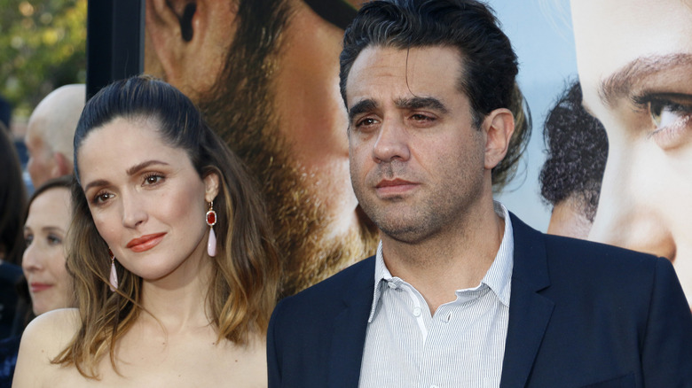 Rose Byrne and Bobby Cannavale posing