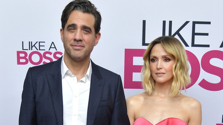 Bobby Cannavale and Rose Byrne smiling