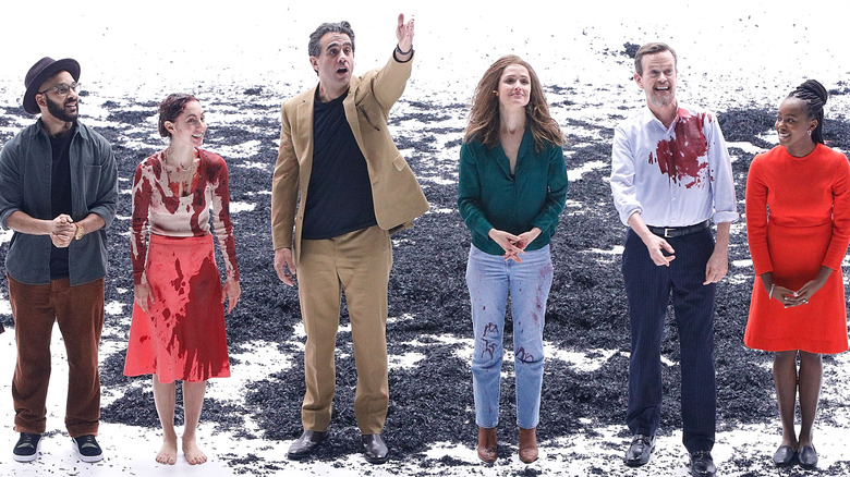 Bobby Cannavale and Rose Byrne on stage