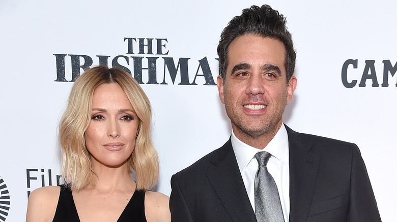 Bobby Cannavale and Rose Byrne smiling 