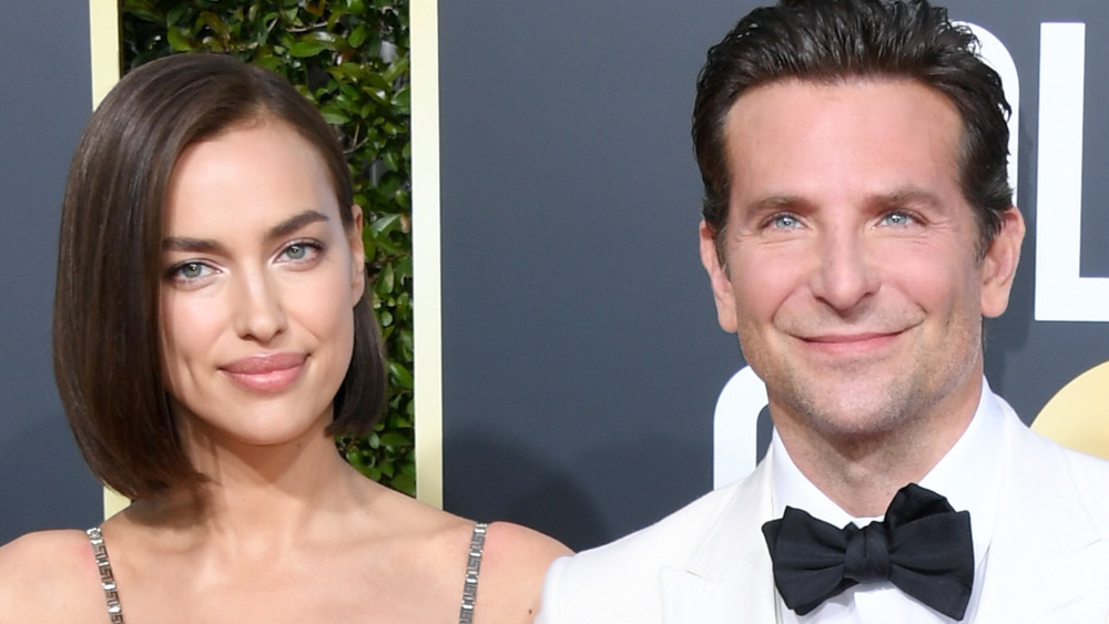 Bradley Cooper and Irina Shayk on the red carpet 