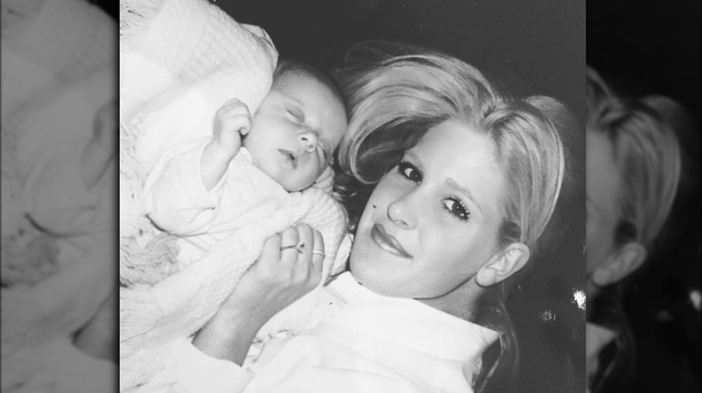 Brielle Biermann and Kim Zolciak-Biermann in 1997