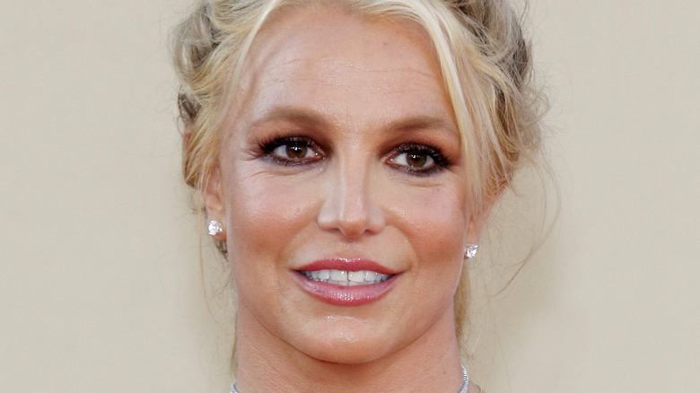 Britney Spears smiling 