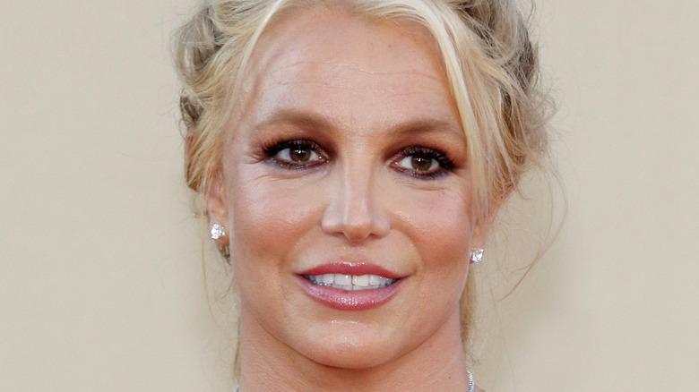 Britney Spears smiling