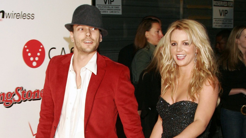 Britney Spears and Kevin Federline at a 'Rolling Stone' event in 2006