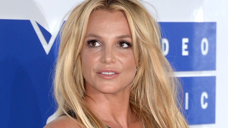 Britney Spears long hair