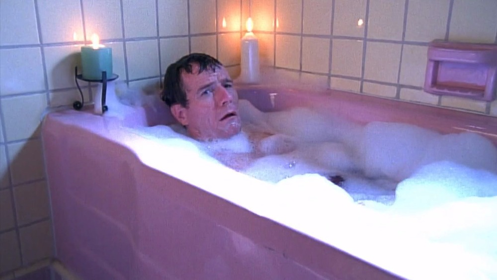 Bryan Cranston in a bathtub scene