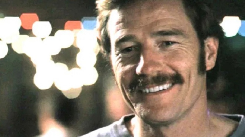 Bryan Cranston in Last Chance, with mustache