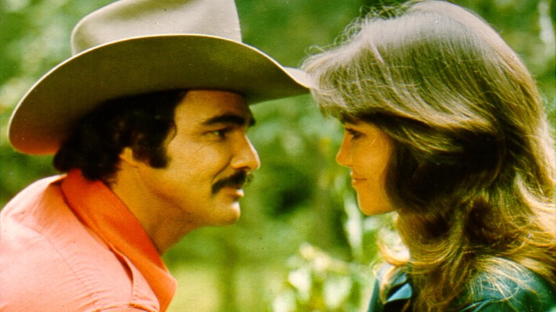 Burt Reynolds and Sally Field in Smokey and the Bandit