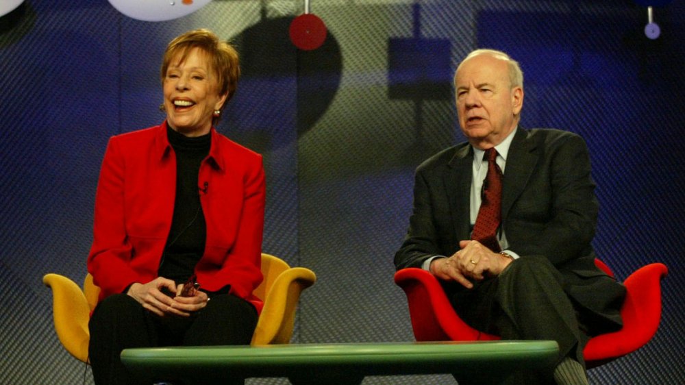 Carol Burnett and Tim Conway at 2004 Television Critics Association Press Tour