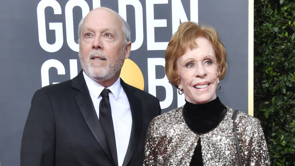 Brian Miller and Carol Burnett at 77th Annual Golden Globe Awards
