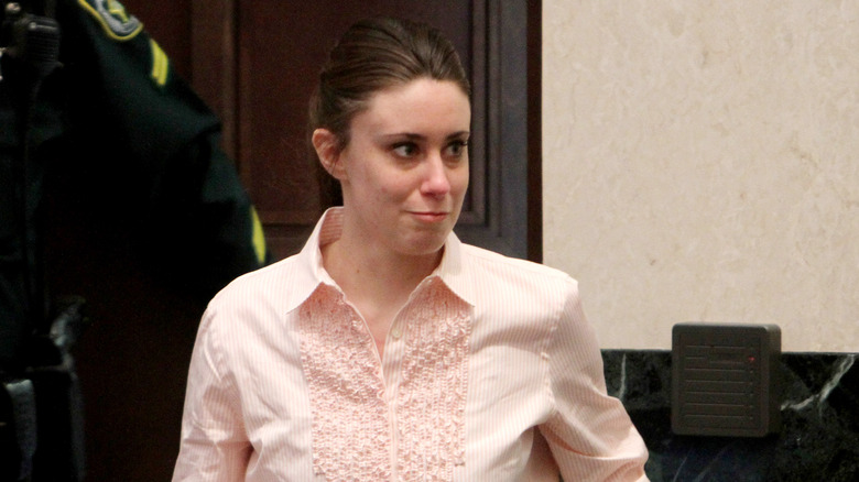 Casey Anthony appearing in court