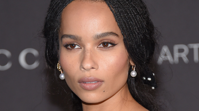 Zoe Kravitz on the red carpet