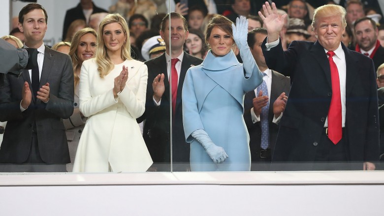 Ivanka Trump, Melania Trump, Donald Trump