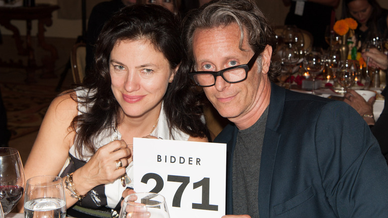 Juliette Hohnen and Steven Weber pose together