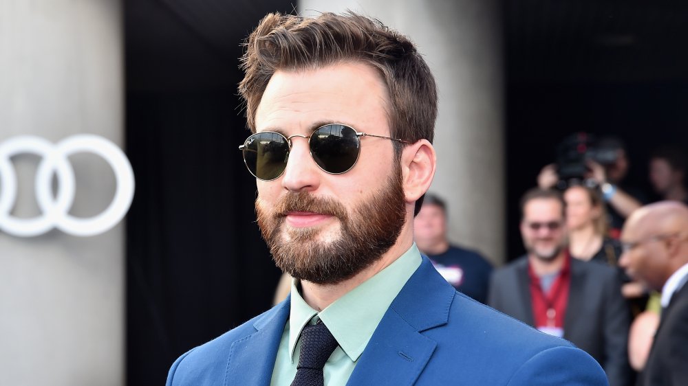 Chris Evans at the world premiere of Avengers: Endgame 