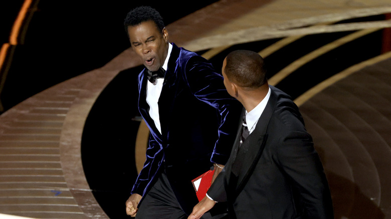 Will Smith snaps at Chris Rock