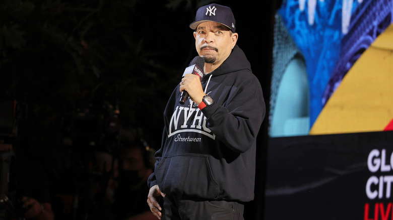 Ice-T performing