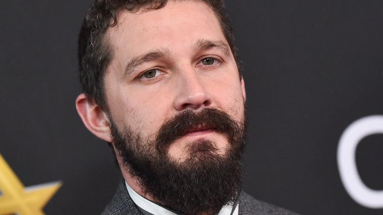 Shia Labeouf on the red carpet