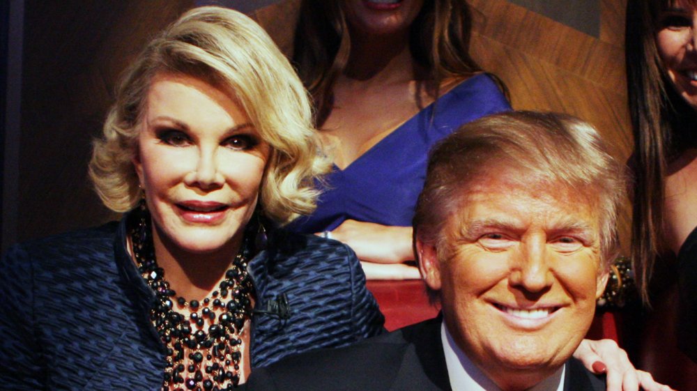 Joan Rivers; Donald Trump