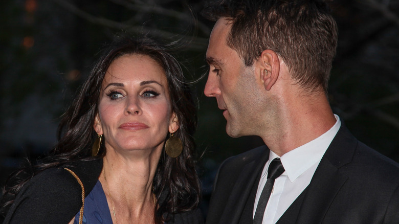 Courteney Cox and Johnny McDaid