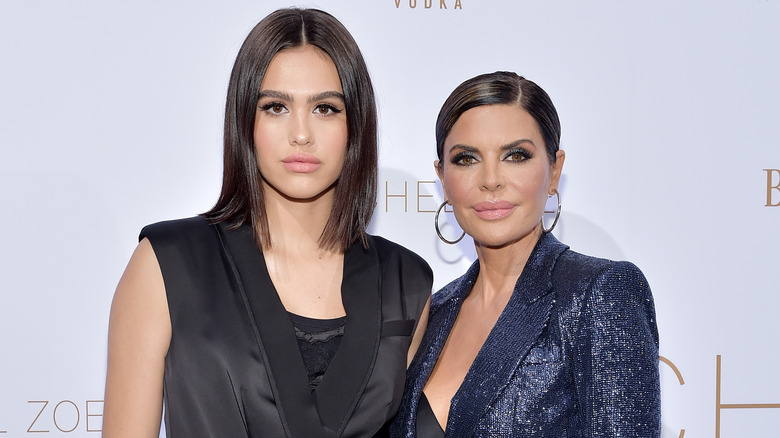 Amelia Hamlin and Lisa Rinna attending Rachel Zoe Spring 2019 LA Presentation