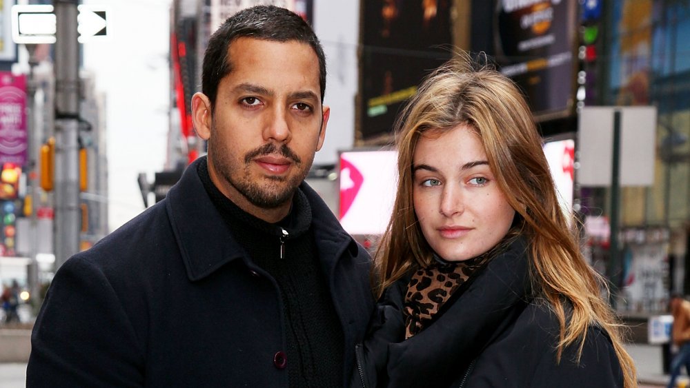 David Blaine and Alizee Guinochet in New York